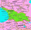 Карта Грузии